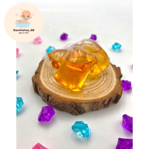 Viên Giặt Tinh Dầu 3D Cao Cấp Care - Thơm Lâu Cả Tuần, Dùng Cho Máy Giặt và Giặt Tay