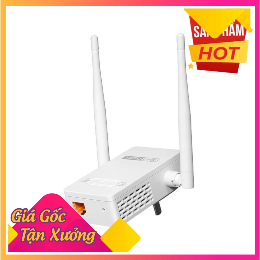 Bộ Kích Sóng Wifi Repeater 300Mbps Totolink Ex200 - Bộ Kích Sóng 4G