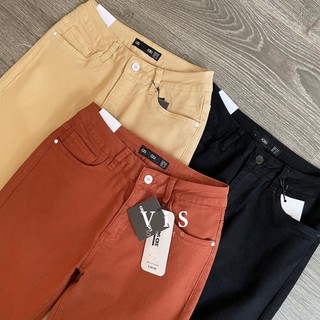 quần jean nữ lửng dáng slim