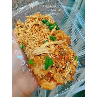 Xôi bát bửu gà sợi người hoa