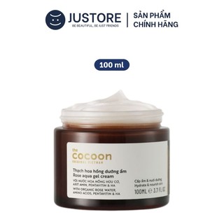 Thạch hoa hồng cocoon rose aqua gel cream hydrate & nourish skin cấp ẩm dưỡng da 100ml