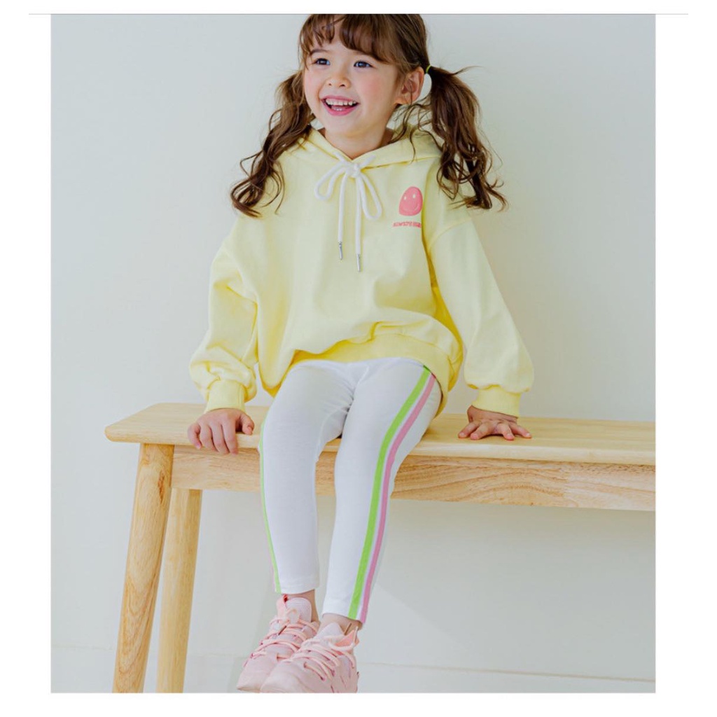 LEGGING KẺ SỌC THỂ THAO BÉ GÁI XUẤT HÀN