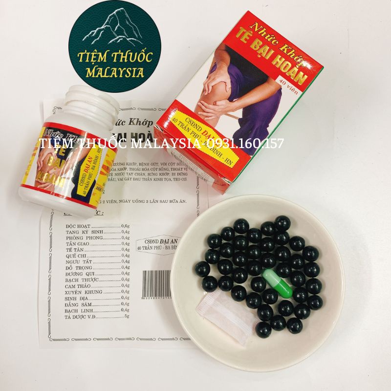 SỈ NHỨC KHỚP TÊ BẠI HOÀN