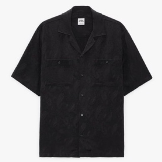 Áo sơ mi nam Zara authentic JACQUARD PAISLEY size M
