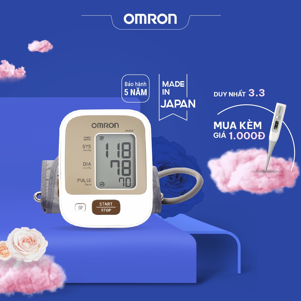 Máy đo huyết áp Omron JPN-500 (HEM-7123 AP3)