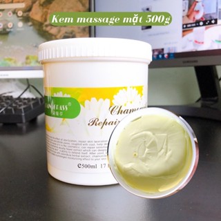  Kem massage mặt Hoa Cúc cho Spa thơm dịu nhẹ - Hũ 500gr 