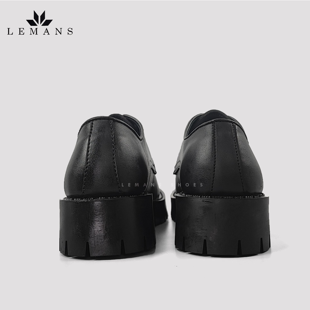 [JUNO CHUNKY DERBY] Giày Juno Chunky Derby LEMANS CHK01 nam da bò thuộc nguyên tấm, bảo hành chính hãng 24 tháng | BigBuy360 - bigbuy360.vn