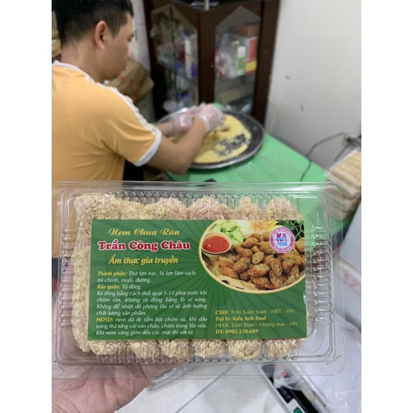 Nem chua rán Trần Công Châu