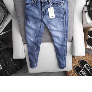 (2hand) Quần Jean Nam Skinny Ống Côn Hàng Vnxk Cao Cấp