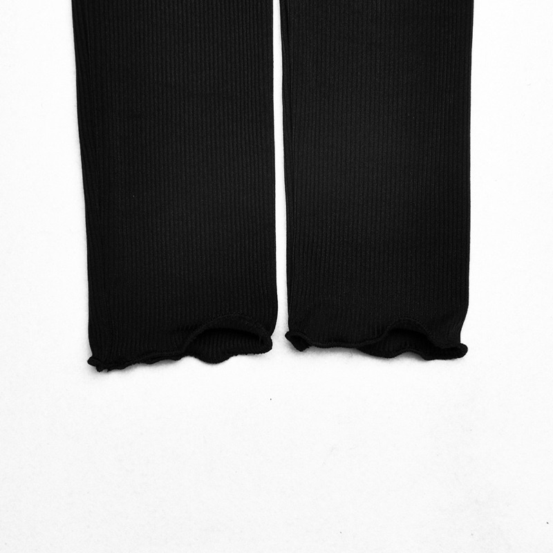 ÁO THUN GÂN CROPTOP DÀI TAY