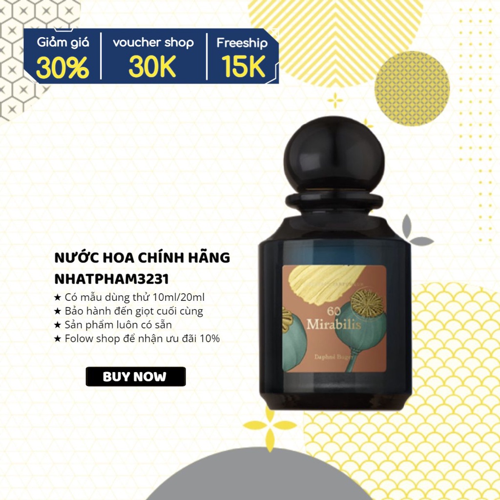 L'Artisan Parfumeur - Mirabilis 60 L'Artisan Parfumeur 10ml - Nước hoa chính hãng