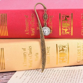 Kẹp sách cổ điển Bookmark kim loại vintage