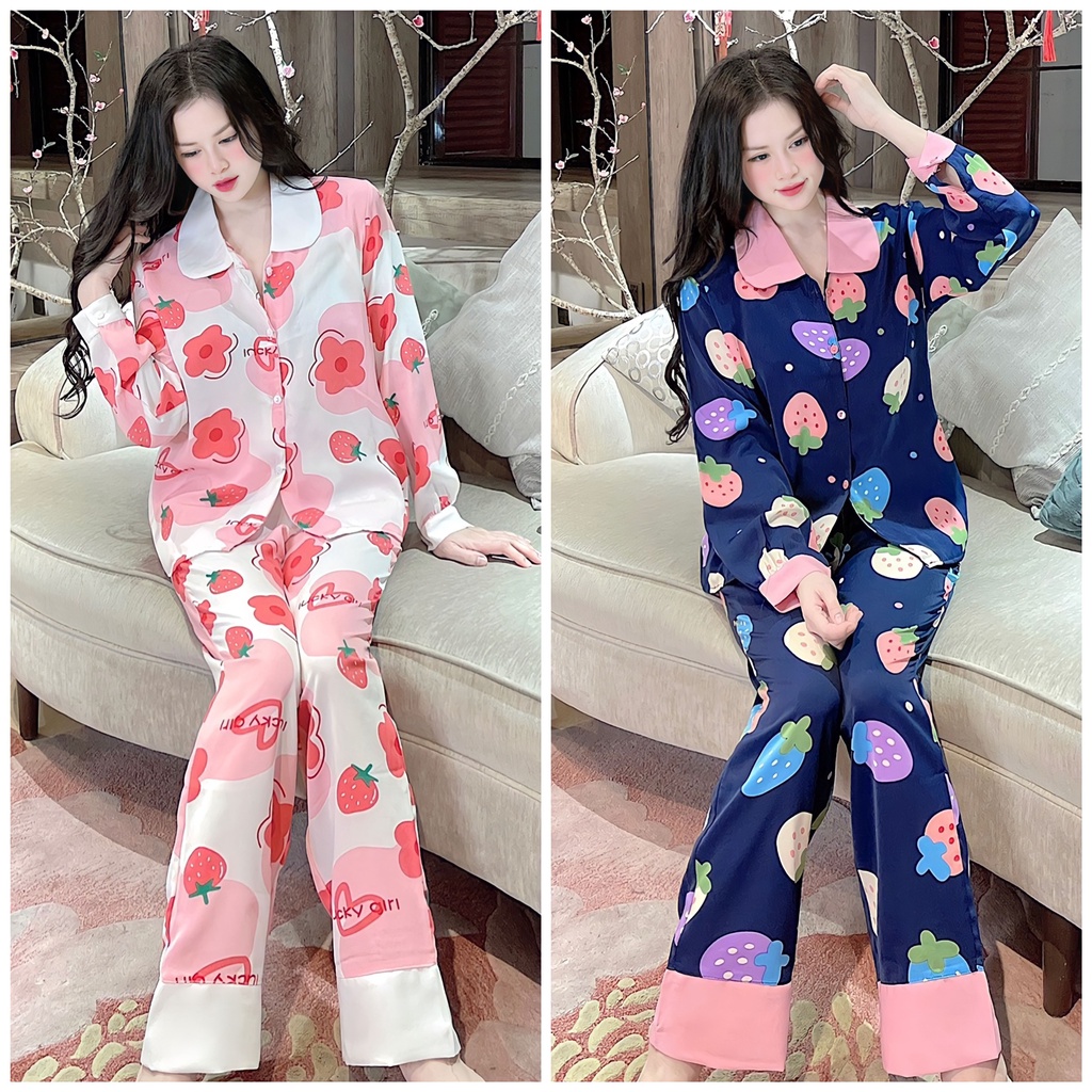 Bộ mango SAM tay dài quần dài hàng may kỹ có túi quần, bộ pyjama mặc nhà - LNS (linhnguyenshop)