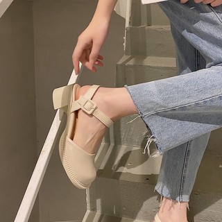 sandal basic mùa thu sẵn hàng form rộng