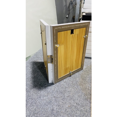 Khung hình đôi viền 3cm gập dạng quyển sách