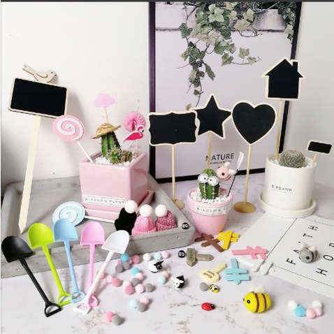 Kẹp gỗ bảng đen ghi tên shop GDIY4 giá tên sản phẩm phụ kiện chụp ảnh decor trang trí vintage