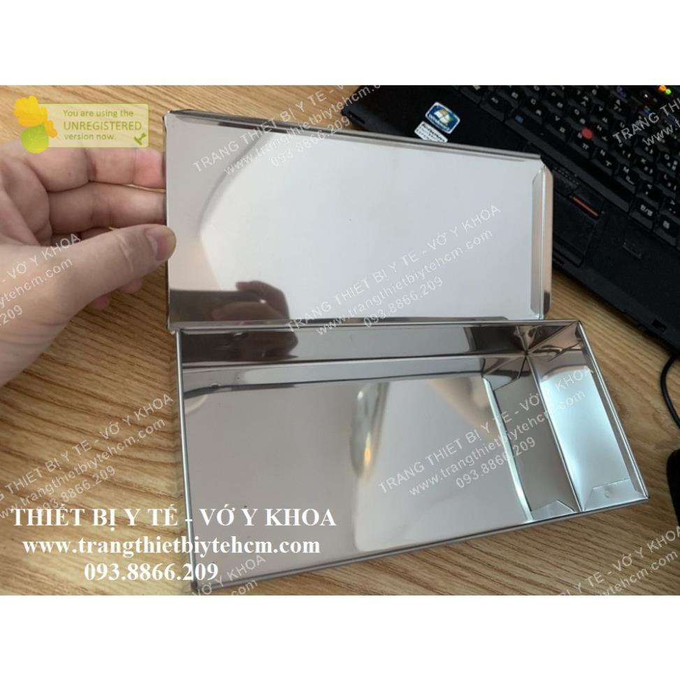 Hộp chữ nhật inox y tế các kích cỡ