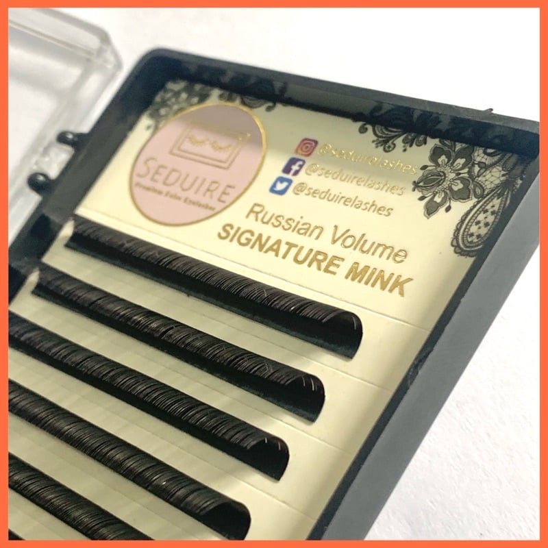 Mi khay  SEDUIRE độ cong D , tóc SILK