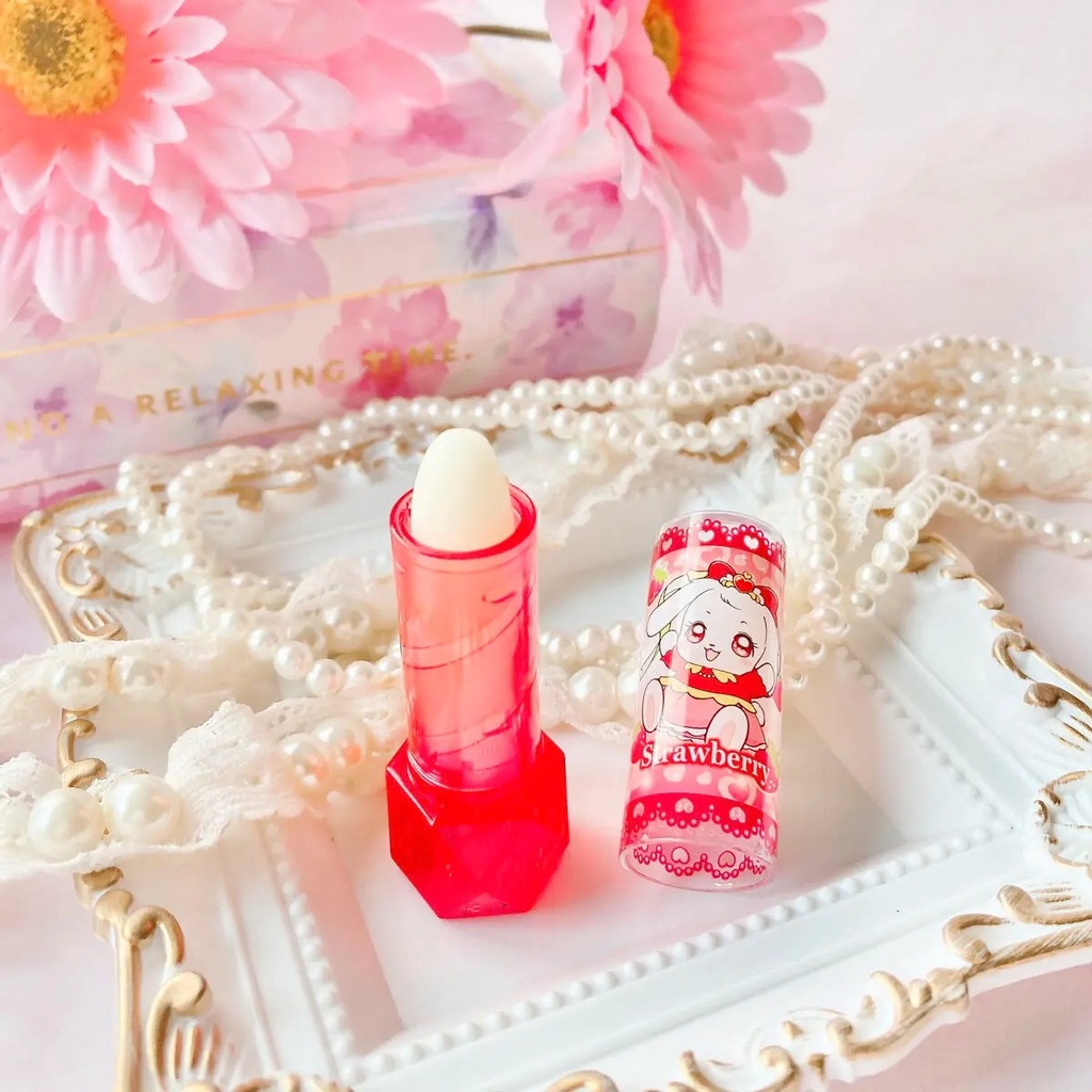 Son dưỡng môi cho bé an toàn son trẻ em thành phần hữu cơ Dariya Nhật có màu và không màu quà trung thu cho bé gái