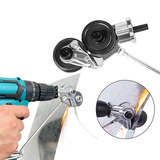 Đầu chuyển cắt tôn gắn máy khoan - lưỡi kéo cắt sắt, cắt tôn
