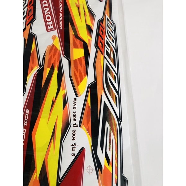 Tem Wave 2004 S Đỏ Đen Thái