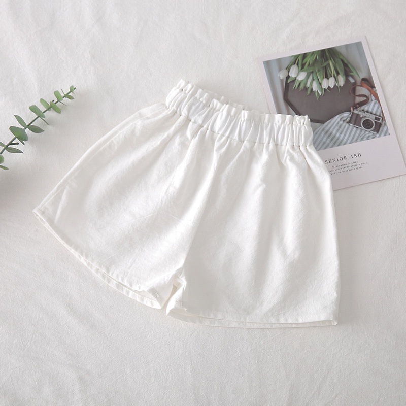 Quần Short Bé Gái Form Ống Rộng Vải Cotton Xước, Thoáng Mát, Thấm Hút Mồ Hôi - BabyBoo - PiBo Store