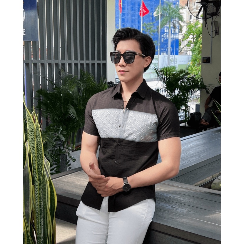 Áo Sơ Mi Nam Tay Ngắn Cổ Bẻ Vải Đũi Mềm Mịn 3 Màu Phong Cách Soái Ca NEW UNISEX