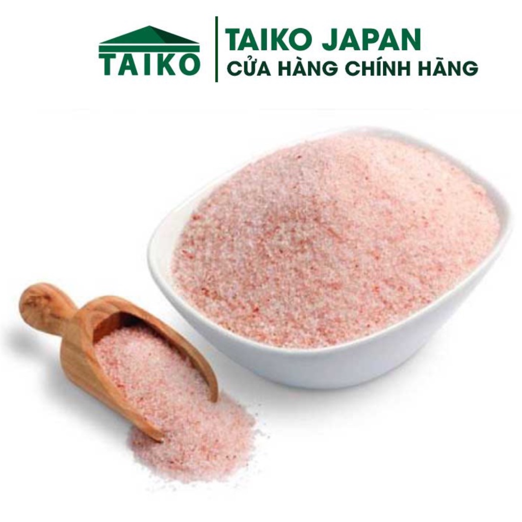 100g Muối hồng mịn HIMALAYA nấu ăn/ nấu sữa hạt/làm bánh ăn kiêng/ngâm chân khử khuẩn khử độc