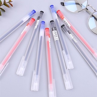 Bút gel nhám ngòi 0,5mm mực đen/đỏ/xanh