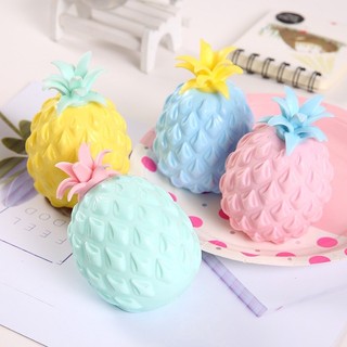 [Đồ chơi giảm căng thẳng] squishy hình quả dứa, ngôi sao, hamburger