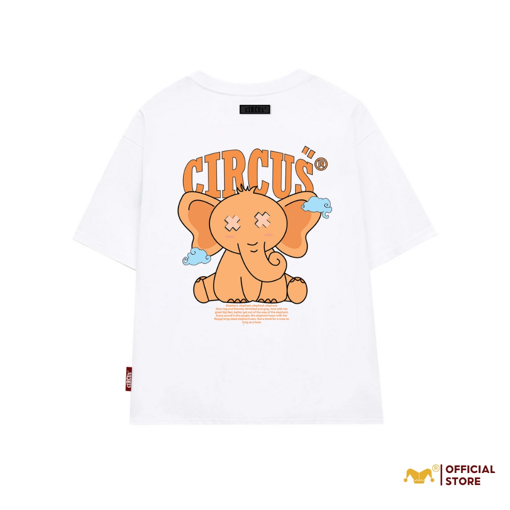 Áo thun unisex oversize Local Brand Circus 100% Cotton - Mã Special S01