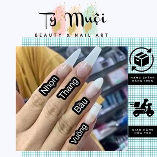 Hộp Móng Úp form Nhọn HSM Nhám