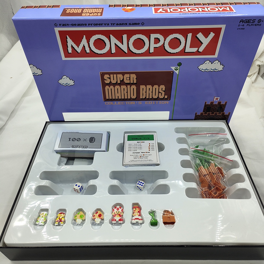 Bộ Trò Chơi Board Game Monopoly Cờ Tỷ Phú Super Mario Vui Nhộn Chất Lượng Cao BG27-12