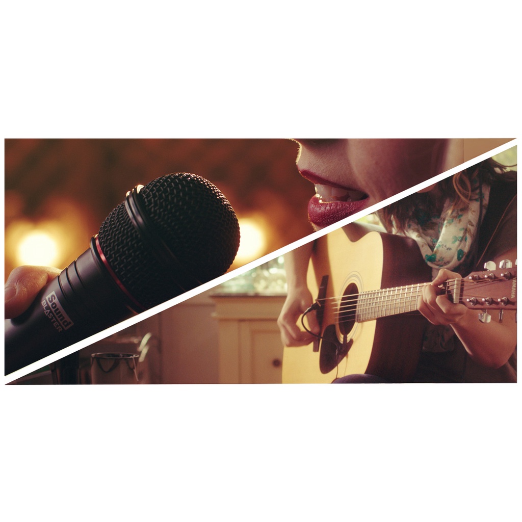 Card âm thanh Creative nghe nhạc, live stream, thu âm, hát live cho điện thoại, PC, laptop