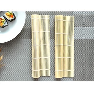 Mành cuộn Shushi, kim bắp bằng tre