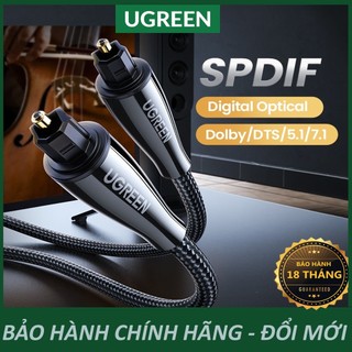 Cáp âm thanh sợi quang optical dài 1m - 3m chính hãng ugreen av108