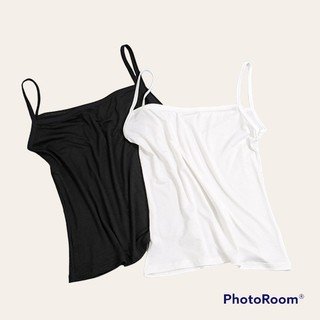Áo 2 dây basic cotton siêu co giãn