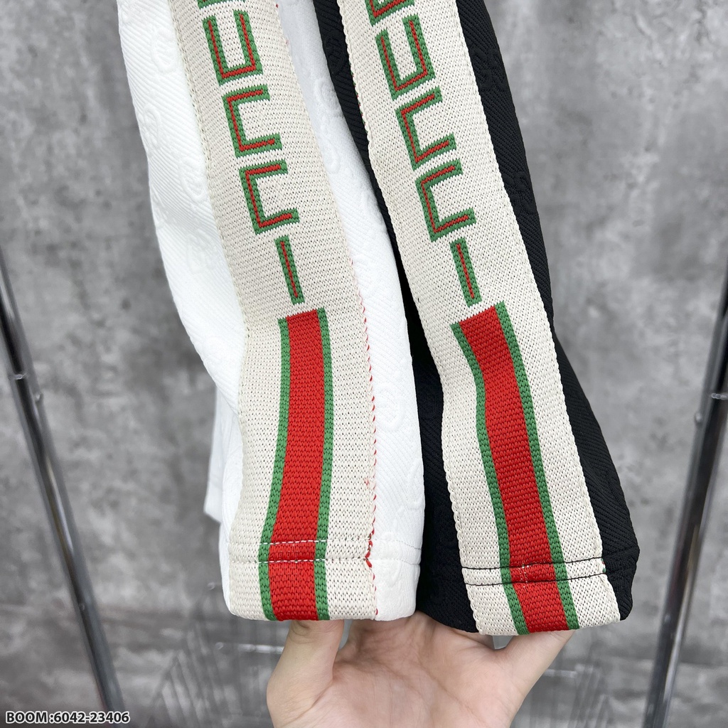 🔥Hot🔥Bộ Gucci vân nổi áo polo thiết kế hot trend Nam nữ New 2023