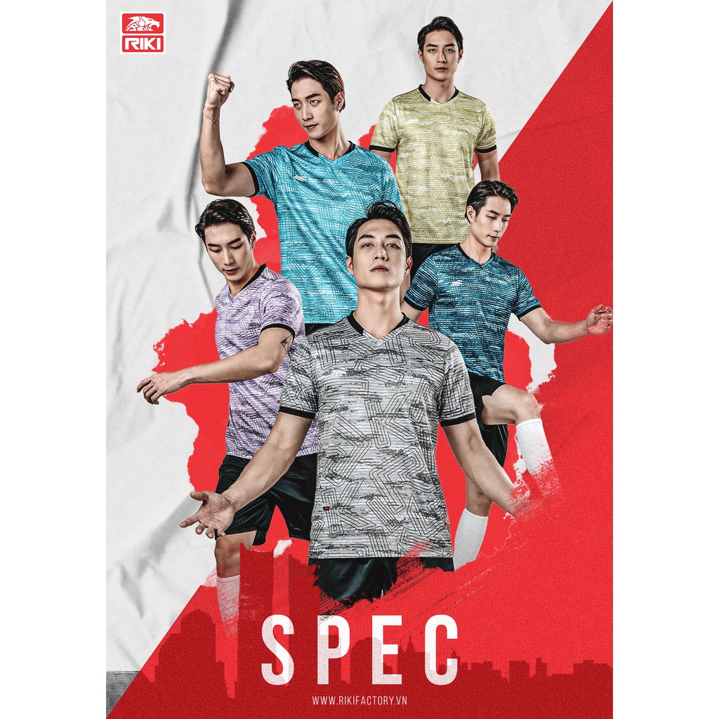 BỘ QUẦN ÁO BÓNG ĐÁ SPEC, ÁO ĐÁ BANH, QUẦN ÁO THỂ THAO RIKI SPORT
