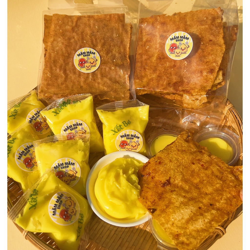 Bánh Tráng Nướng, Bánh Tráng Mắm Ruốc Gói 125g Măm Măm Shop