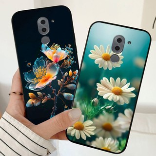 Ốp lưng huawei gr5 2017 in nhám hình hoa cỏ