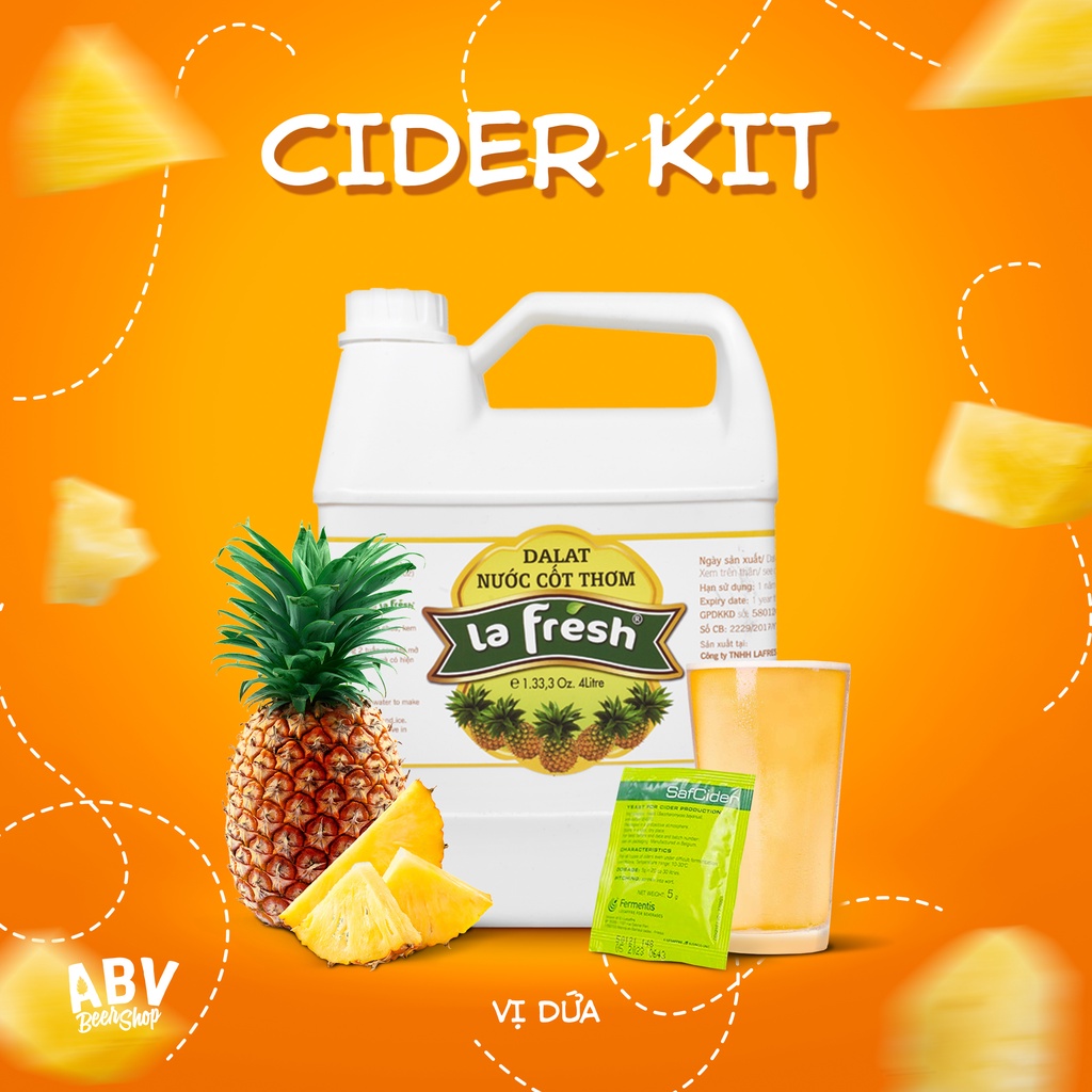 Set Nguyên Liệu Nấu Cider