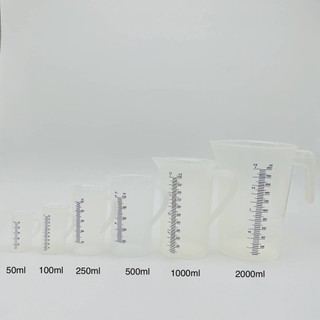 Cốc đong nhựa ( ca nhựa, 50ml, 100ml, 250ml, 500ml, 1l, 2l)