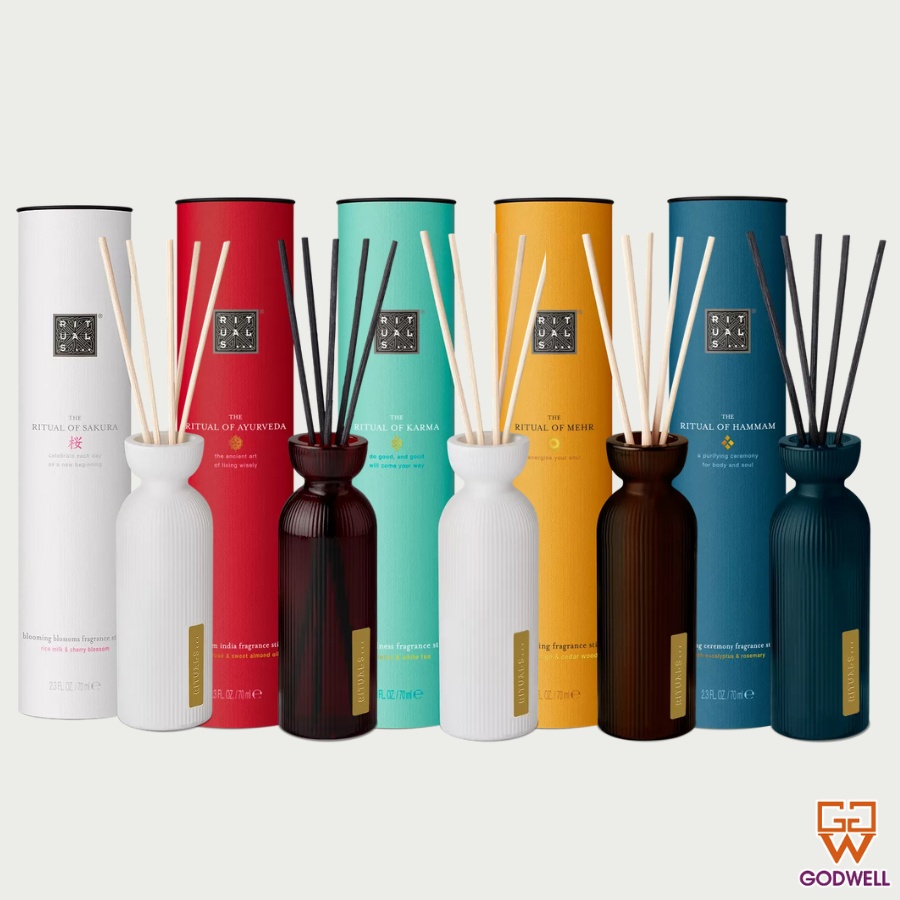 Tinh dầu tán hương RITUALS Mini Fragrance Sticks 70ml