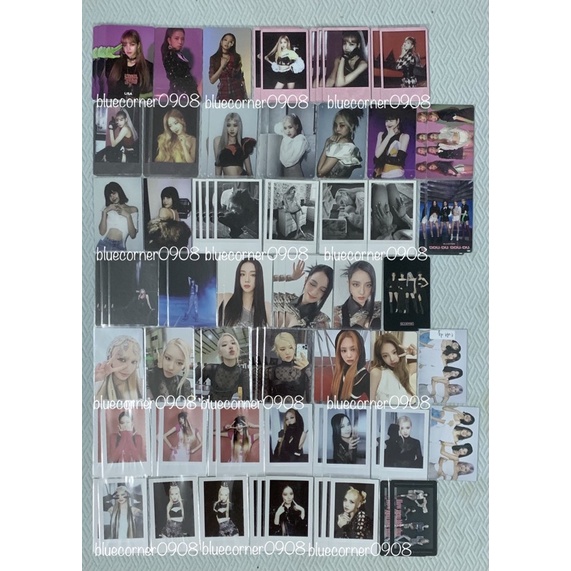 ẢNH CHÍNH HÃNG PHOTOCARD BLACKPINK CÓ SẴN