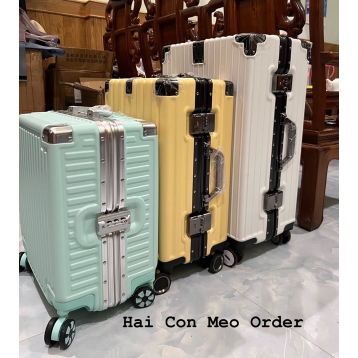 VALI KHUNG HỢP KIM NHÔM, KHÓA SẬP TSA TIÊU CHUẨN QUỐC TẾ 🔥Ưu đãi tặng bình giữ nhiệt 850ml🔥