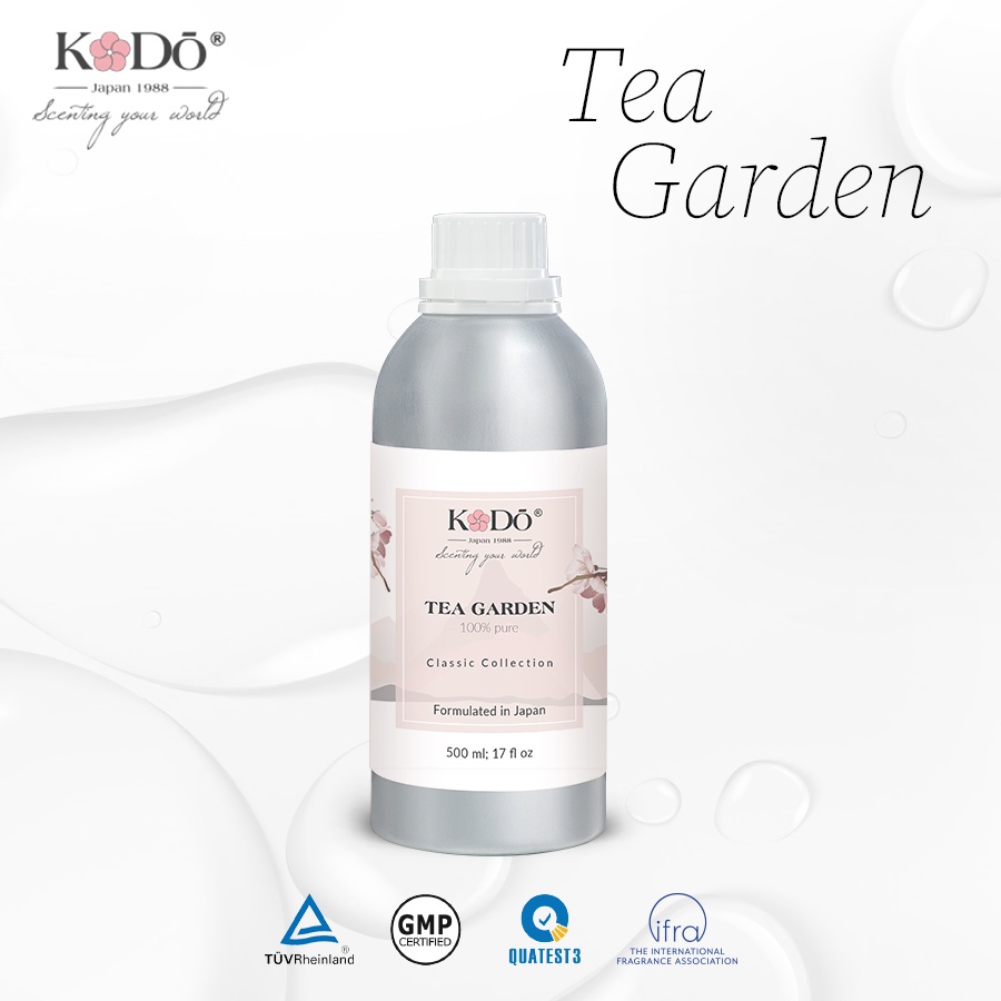 KODO - Tea Garden - Hương vỏ cam bưởi - Tinh Dầu Nước Hoa Nguyên Chất - Classic - 10/50/110ml QUATEST3 tested
