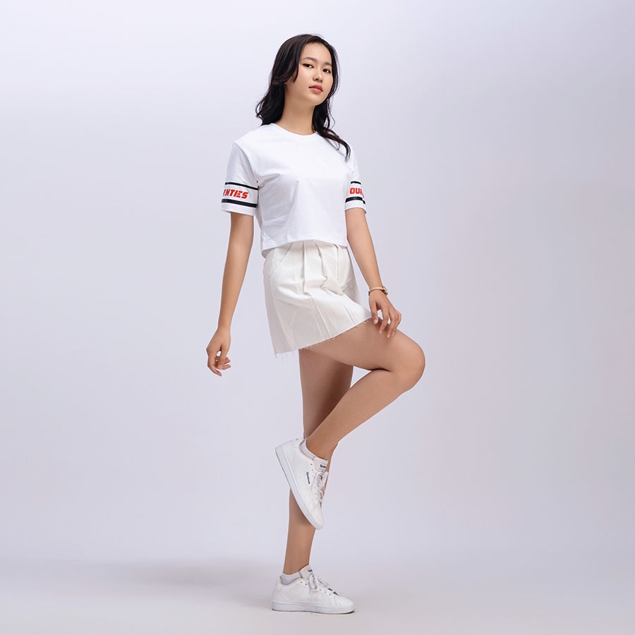 Áo thun nữ croptop, ngắn tay_Gavani_ akh your twenties