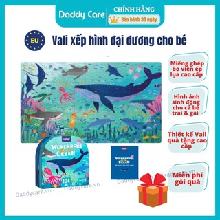 Đồ Chơi Xếp Hình 104 Mảnh Wonderful Ocean Mideer Vali Gift Box Puzzle, Đồ chơi Thông Minh cho bé