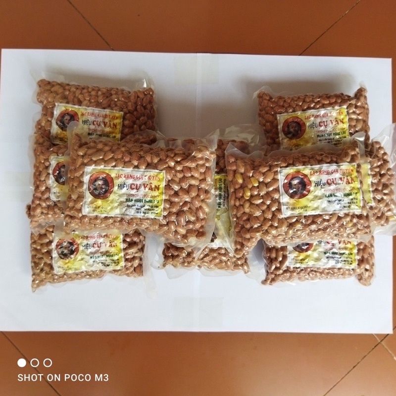 Lạc rang húng lìu hiệu Cụ Vân 500gr